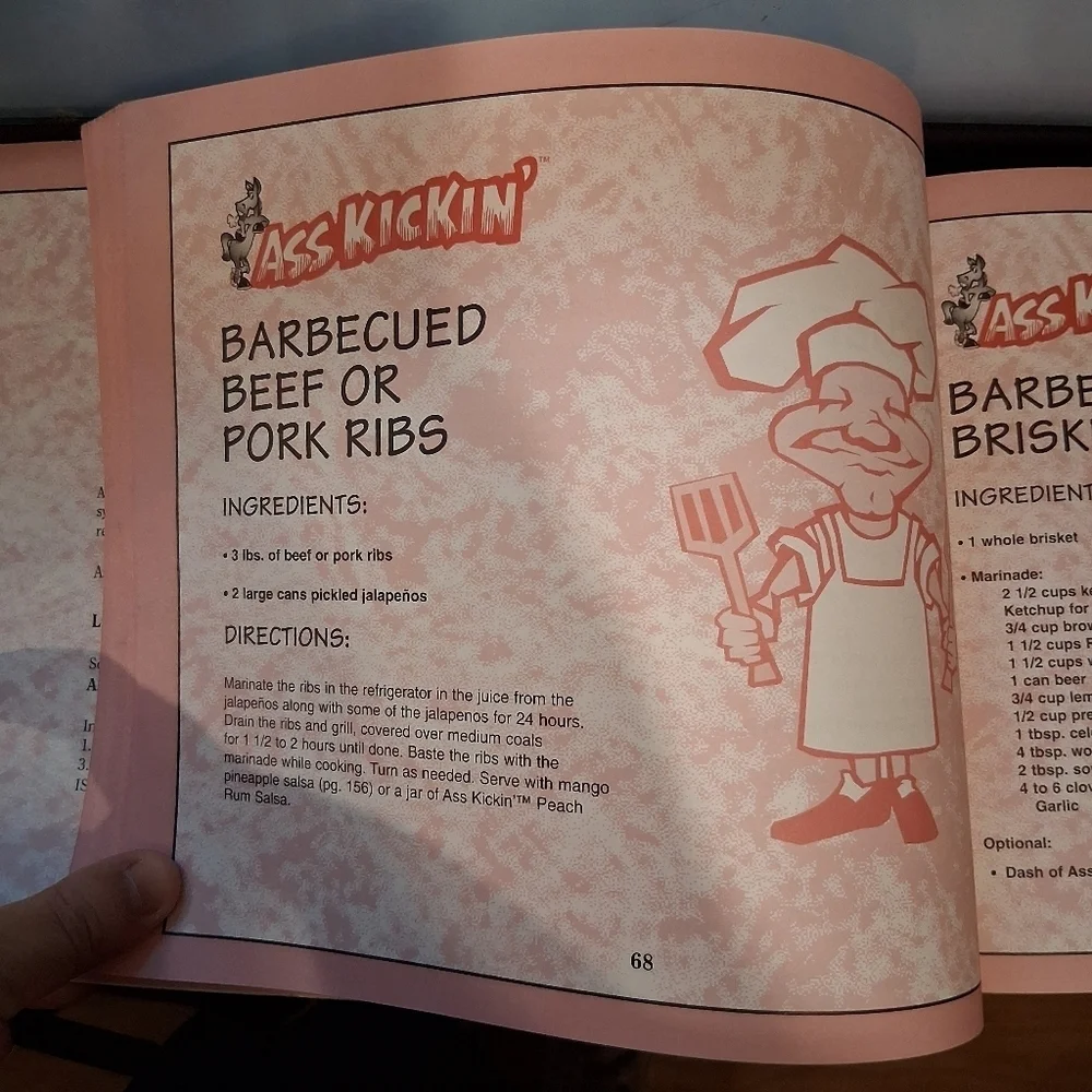 Ass Kickin Paperback Cookbook Volume 1